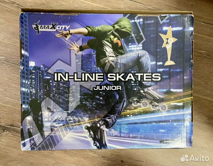 Ролики раздвижные на размер 36.5 - 42 см