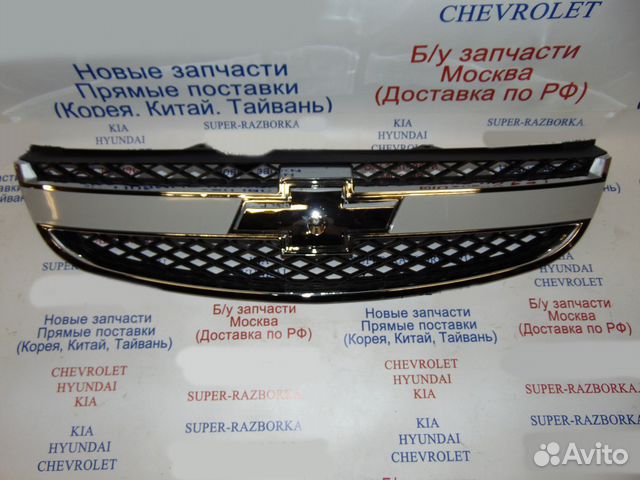 Черная решетка Шевроле Эпика