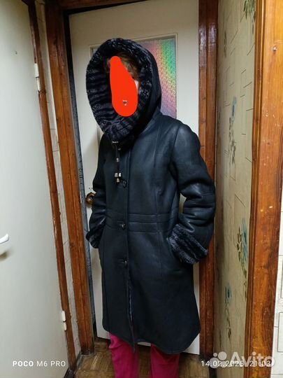 Дубленка натуральная женская 48рр