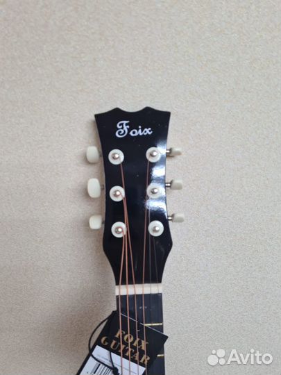 FFG-1038BK Акустическая гитара, черная, с вырезом