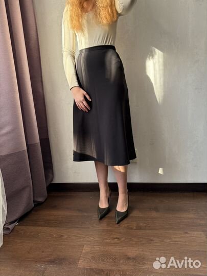Юбка миди черная Michael korcs 42-44