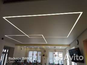Натяжные потолки установка