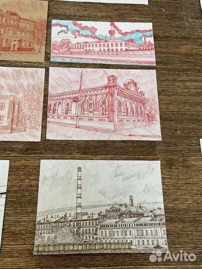 Зарисовки/ наброски города Иваново