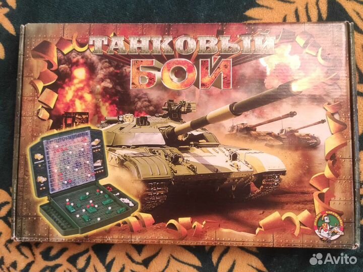 Настольная игра Танковый бой