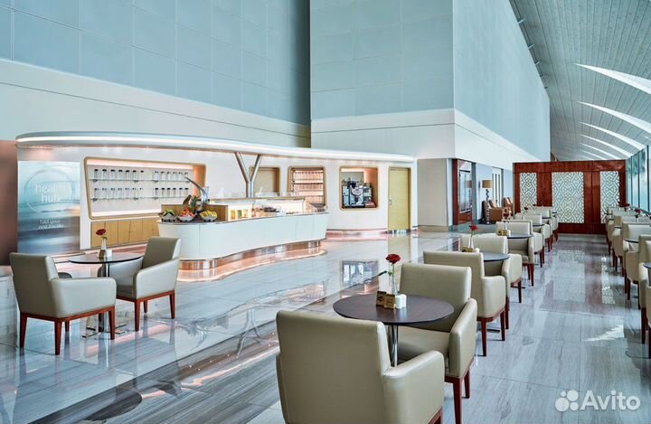 Посещение бизнес зала Дубай