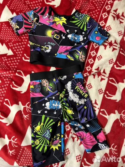 Велосипедки и топ р. 128-140