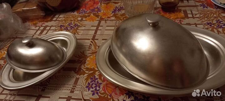Мельхиоровая посуда СССР