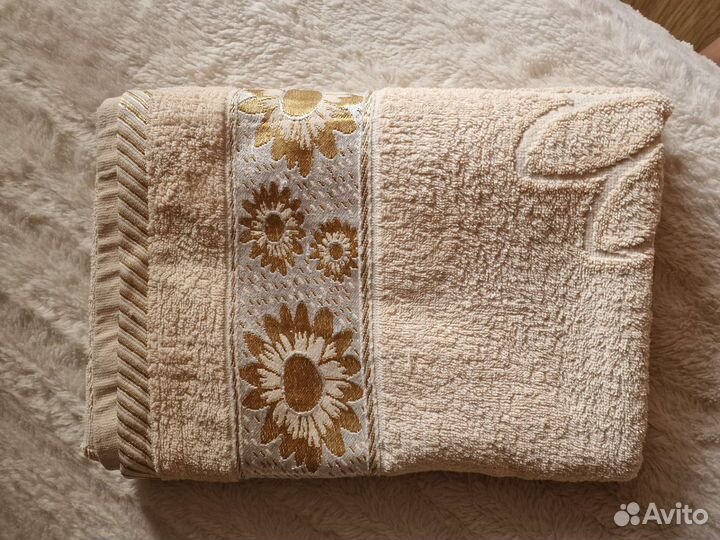 Махровые, банные полотенца 3 шт