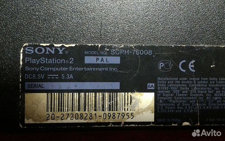 Sony playstation 2 ps2 slim