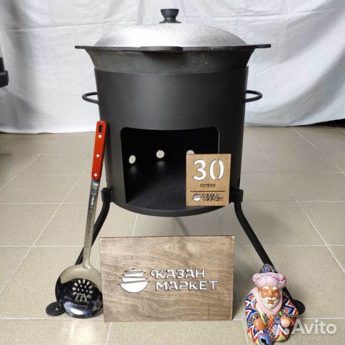 Печь под казан 22 литра разборная