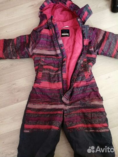 Зимний комбинезон для девочки 116