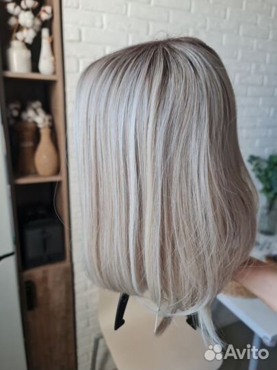 Парик блонд короткий