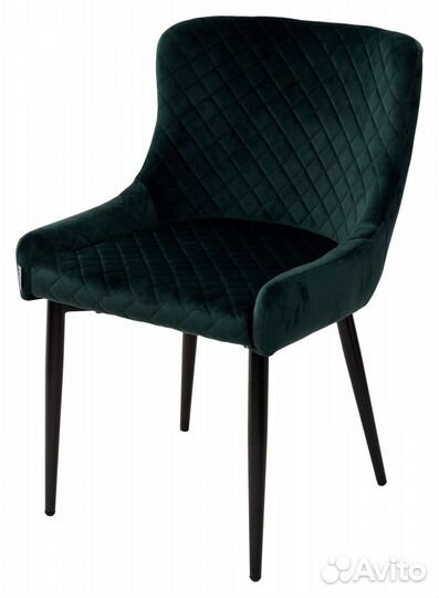 Стул sorrel bluvel-78 green черный велюр зеленый