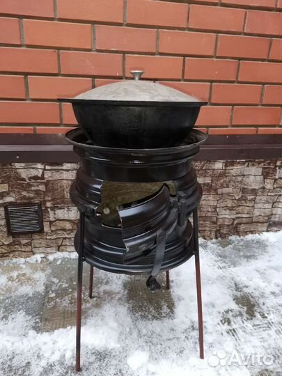 Печь под казан