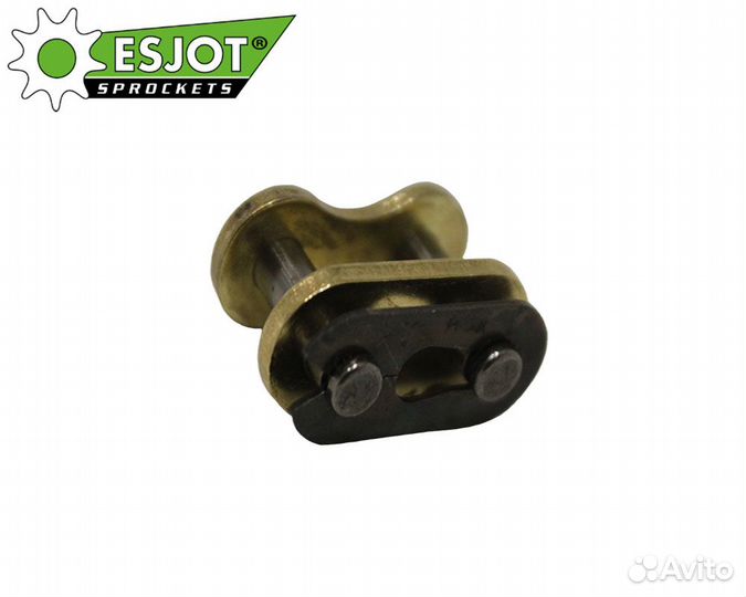 Цепь для мотоцикла esjot 520 HCR 120 звеньев золот