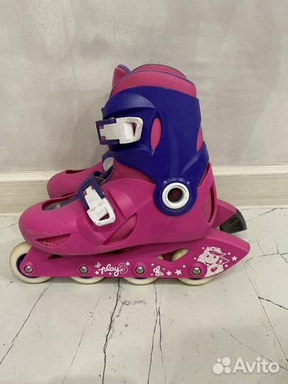 Детские ролики с защитой