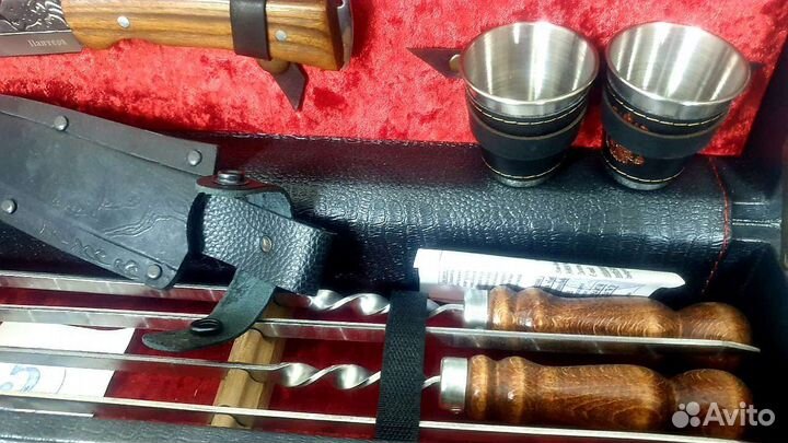 Подарочный набор для мужчины с шампурами