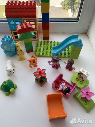 Lego duplo два набора доктор Плюшева,Африка