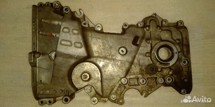 Передняя крышка двс в сборе с маслянным насосом SL