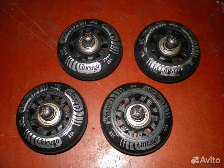 Колеса на подшипнике 50 - 60 - 70 мм