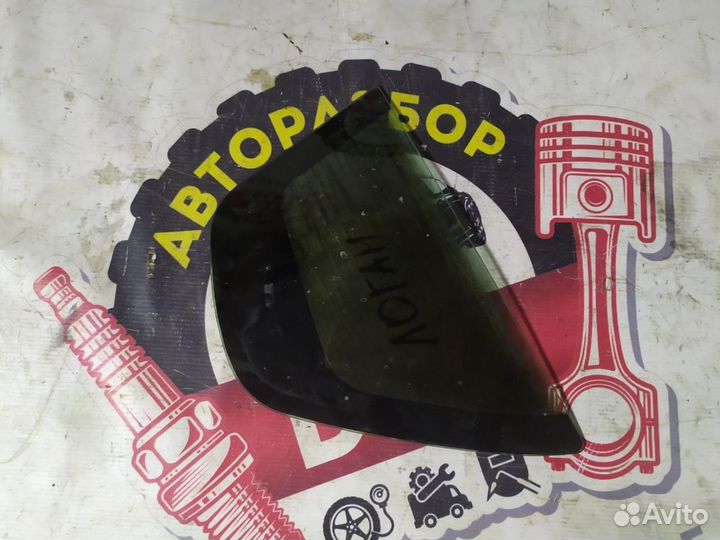 Стекло двери задней левой (форточка) Renault Logan