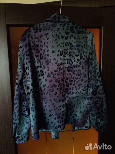 Блузка серый леопард 48-50 рр