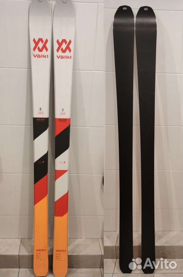 Новые горные лыжи скитур Volkl VTA 88 + камус