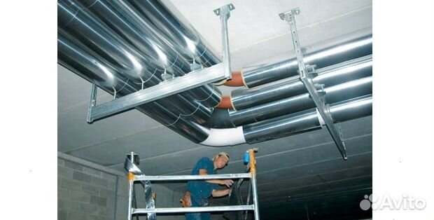 Покрытие K-flex для защиты внутренних инженерных с