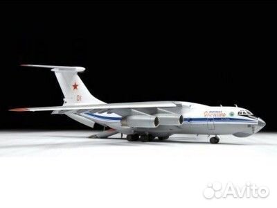 Сборная модель самолёта ил-76мд