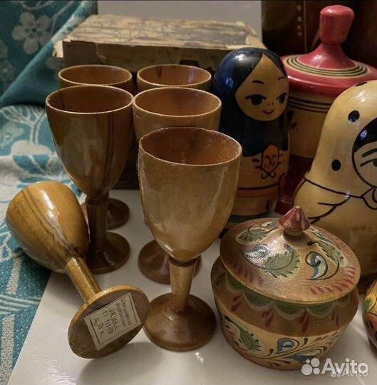 Ваза Шкатулка Статуэтка Матрёшка Солонка