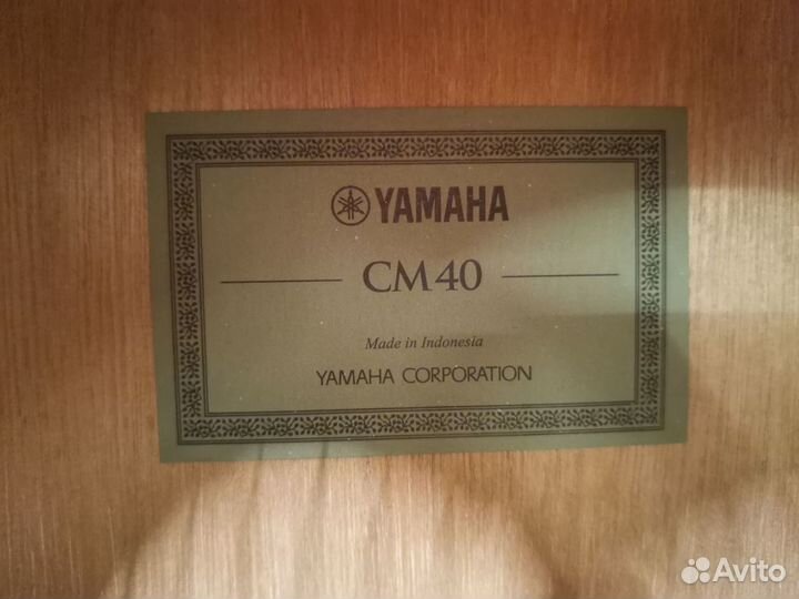 Классическая гитара yamaha cm40