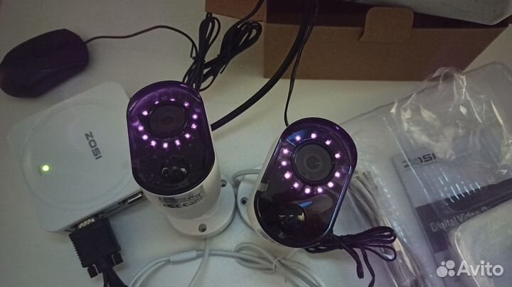 Система видеонаблюдения на 2-8 камер, видеоняня