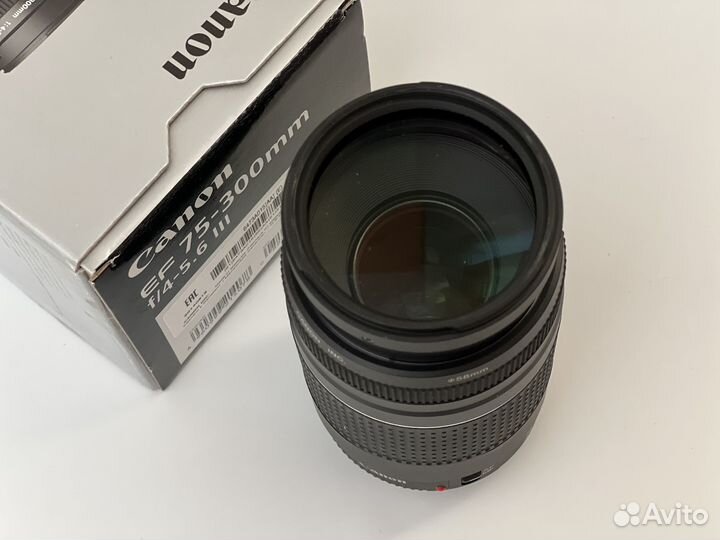 Объектив canon EF 75 300mm