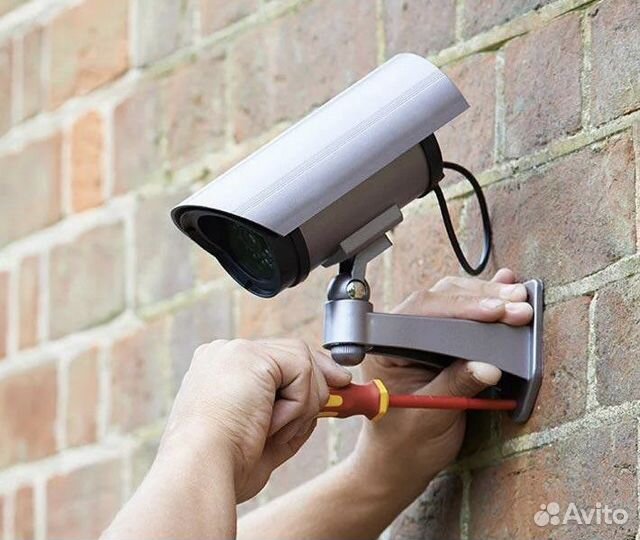 Монтаж камер видеонаблюдения