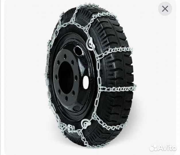 Цепи противоскольжения R 22,5 шипованные