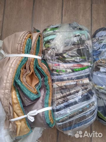 Лоскут ткани бязь, сатин 13-20 см