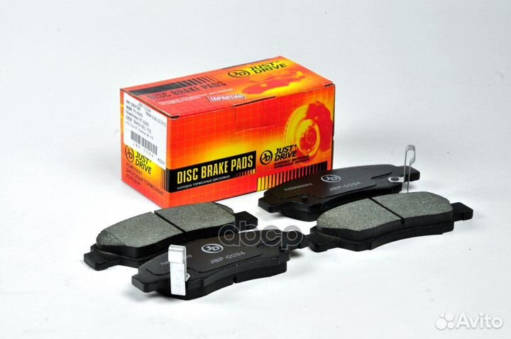 Колодки тормозные, передние D5073MH JBP0094 Jus