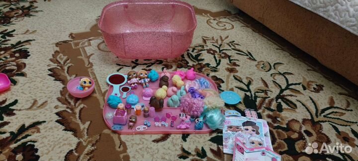 Набор кукол LOL (чемодан+аксессуары)