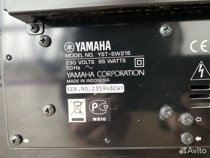 Акустические колонки yamaha