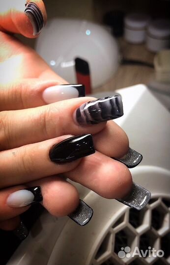 Наращивание ногтей: формы, типсы, гель лак