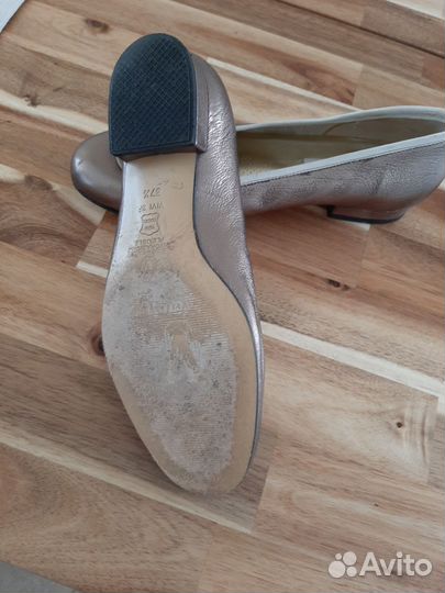 Балетки натуральная кожа 37