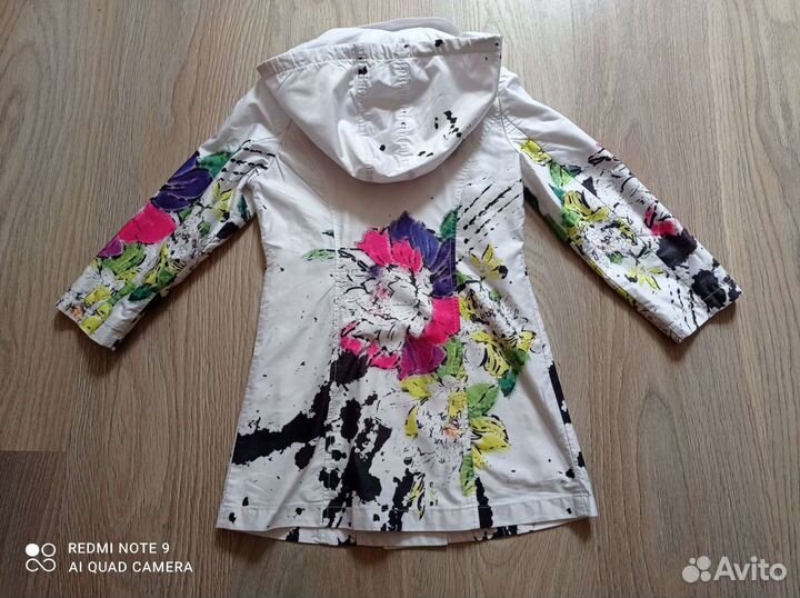 Плащ для девочки рост 110