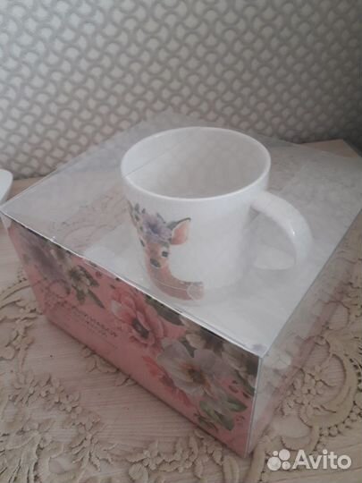 Чашка с блюдцем