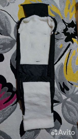 Зимний конверт в коляску