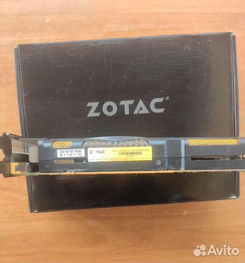 Видеокарта Zotac GeForce GTX 560 Ti 1 Гб gddr5