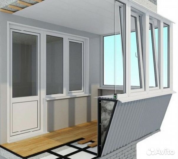 Балкон в рассрочку