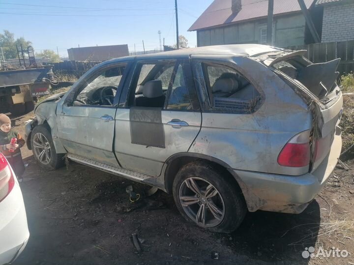 BMW X5 4.4 AT, 2000, битый, 374 000 км