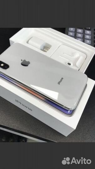 Телефон iPhone x 256gb silver новый