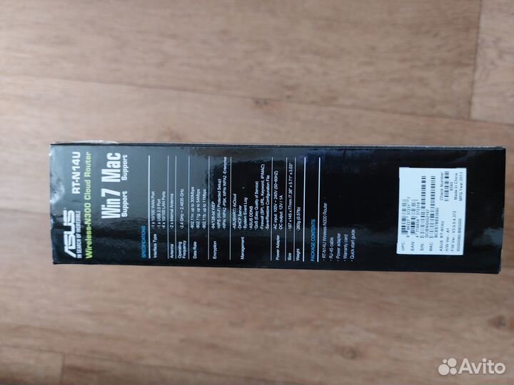 Wi-Fi роутер asus RT-N14U