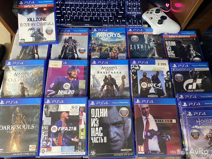 Sony ps4 slim 1tb+ 3геймпада